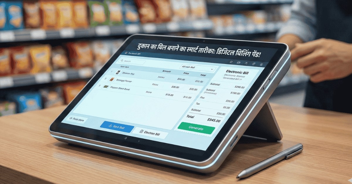 Digital Billing Pad use karne ka Professional Tarika (Step-by-Step)