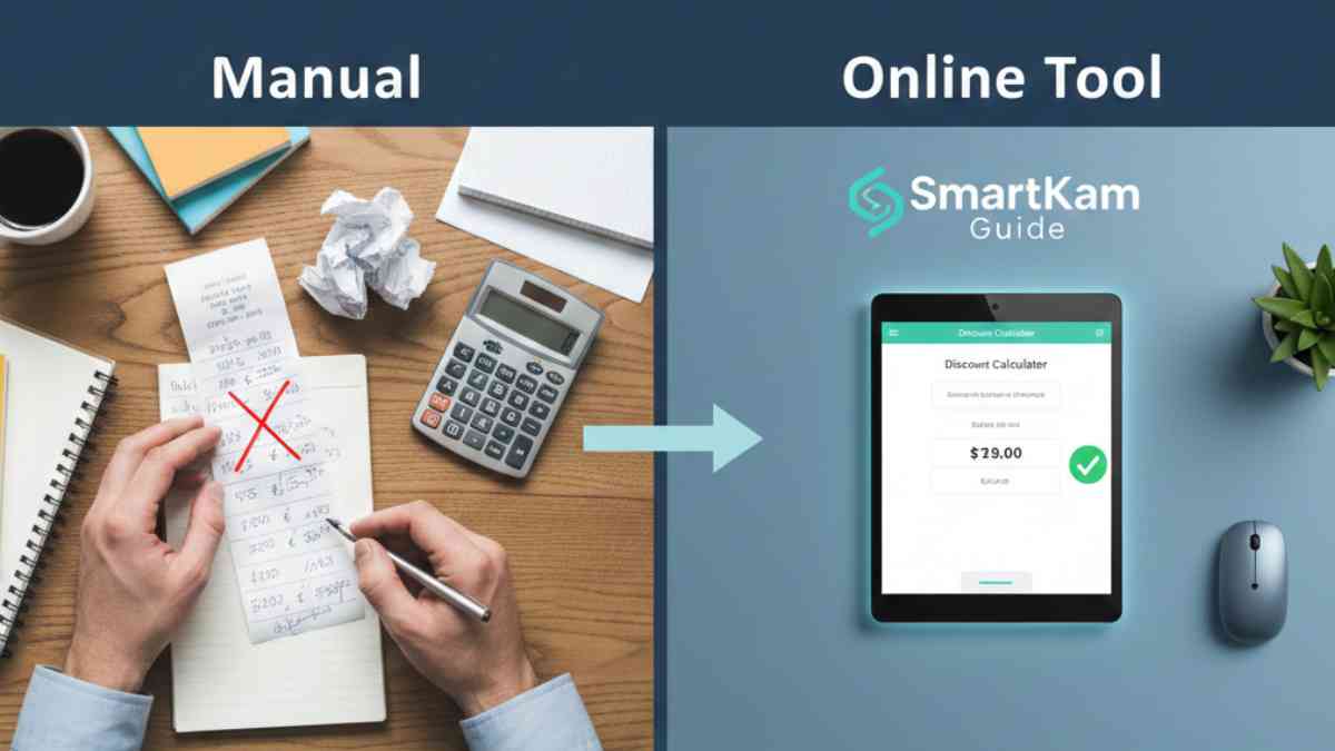 Discount Calculator : Manual vs Online Tool