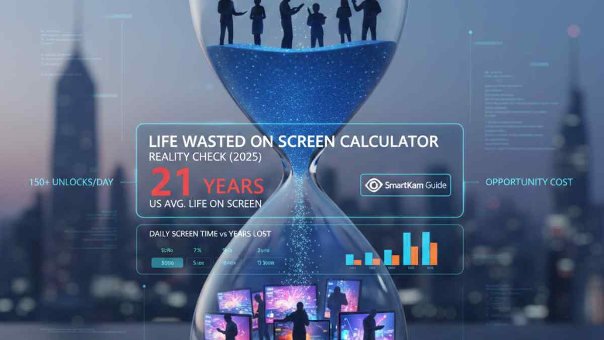 Life Wasted on Screen Calculator : Reality Check (2025)