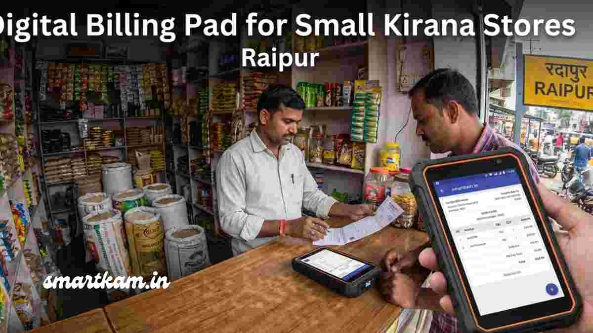 Digital Billing Pad for Small Kirana Stores Raipur