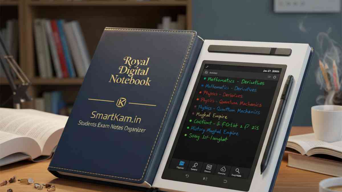 Royal Digital Notebook Students Exam Notes Organizer