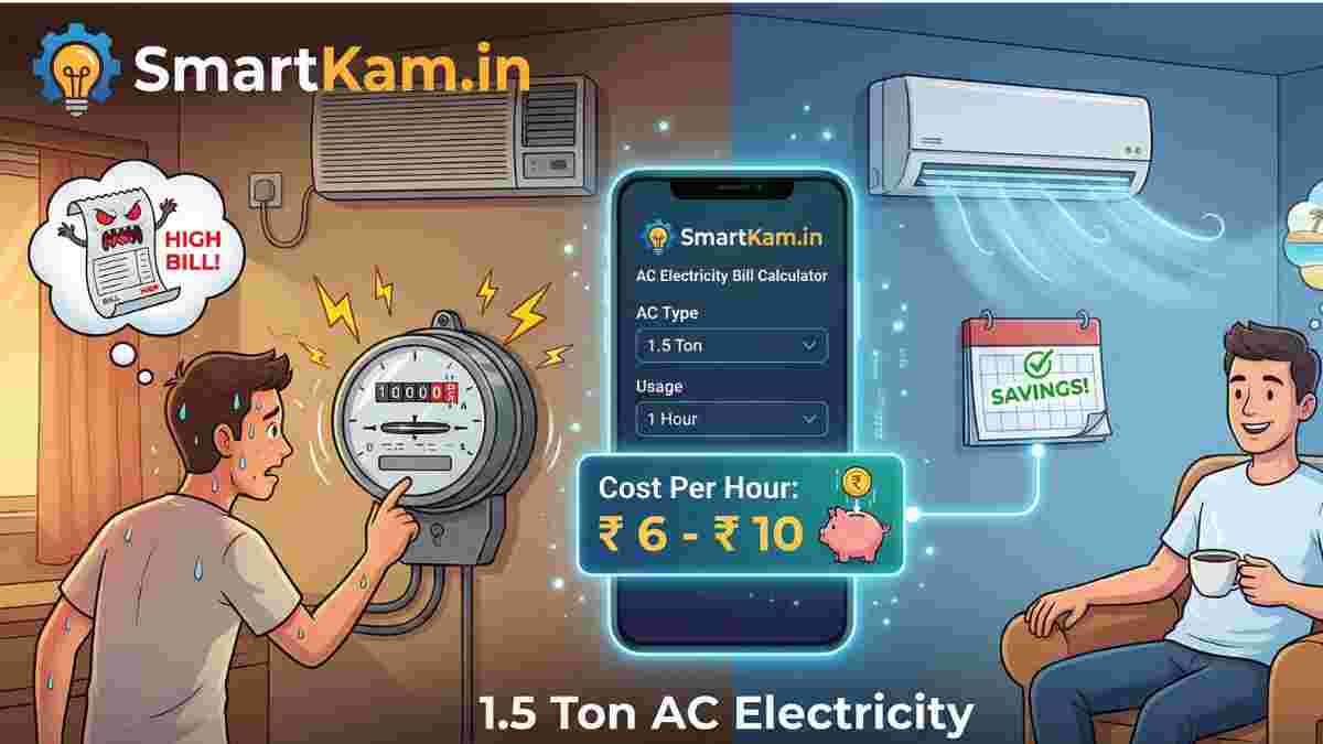 1.5 Ton AC Electricity Bill Calculator Per Hour