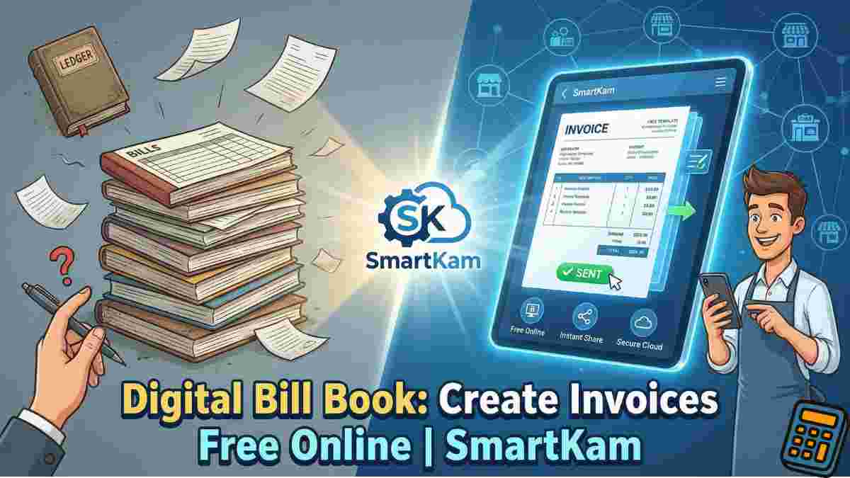 Digital Bill Book: Create Invoices Free